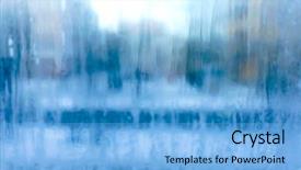  Presentation with ice frozen - Colorful PPT layouts enhanced with patterns extreme north low temperature backdrop and a light blue colored foreground