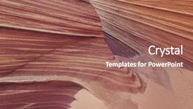  Presentation with patterns - Theme enhanced with patterns in rock background and a violet colored foreground