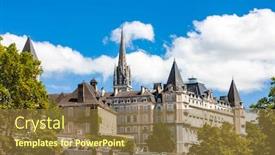  Presentation with france - Theme consisting of pau-in-pyr-n-es background and a tawny brown colored foreground