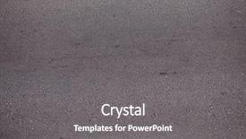  Presentation with asphalt pavement - PPT layouts consisting of pavement road - asphalt texture background and a gray colored foreground