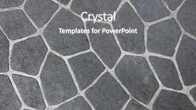  Presentation with paving - Amazing slides having paving tile as background texture backdrop and a gray colored foreground