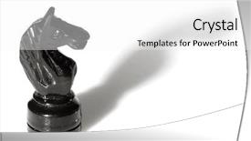  Presentation with chess - PPT theme having pawns - chess piece isolated on white background and a white colored foreground