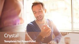  Presentation with treasure map aged rope - Amazing slide set having pay on smartwatch while paying backdrop and a coral colored foreground