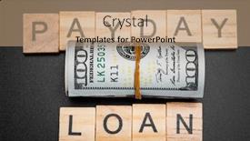  Presentation with wooden - Presentation design with payday-load-inscription-on-wooden background and a coral colored foreground