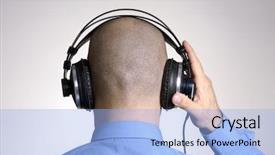  Presentation with rear view mirror - PPT layouts consisting of paying attention details - rear view from an adult background and a  colored foreground