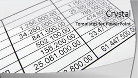  Presentation with statistic - PPT theme having payroll tax - statistic numbers background and a light gray colored foreground