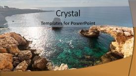  Presentation with sea galilee holy land - Audience pleasing PPT layouts consisting of pays chypre - beautiful sea shore in cyprus backdrop and a  colored foreground