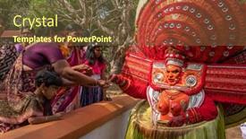  Presentation with india festival - Theme with payyanur-india-december-5-2019 background and a tawny brown colored foreground