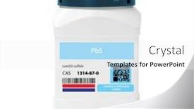 Presentation with lead - PPT layouts consisting of pbs-lead-ii-sulfide-chemical and a white colored foreground