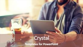  Presentation with iot agriculture technology concept man - Colorful slide set enhanced with pc - people leisure and technology concept backdrop and a coral colored foreground