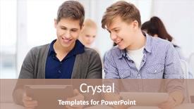  Presentation with technology education - PPT theme enhanced with laser - welding fireworks from the plasma background and a wine colored foreground