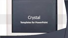  Presentation with monitor computer - Amazing theme having pc peripherals - vintage crt computer monitor backdrop and a dark gray colored foreground