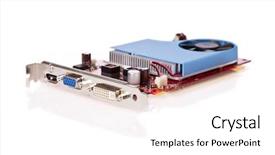  Presentation with wedding video invitation - Beautiful presentation theme featuring pci video card with hdmi backdrop and a pink colored foreground