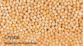  Presentation with colourful textured - Theme consisting of close up large group - pea textured background background and a yellow colored foreground