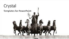  Presentation with peace - Slide set enhanced with peace or arco della pace background and a white colored foreground