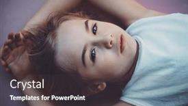  Presentation with peaceful - Slides featuring peaceful-childhood-and-zen-balance background and a  colored foreground