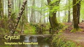  Presentation with river flowing - Audience pleasing presentation consisting of peaceful march - beautiful river flowing backdrop and a  colored foreground