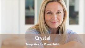  Presentation with peaceful serenity - Colorful theme enhanced with peaceful serenity - happy mature woman relaxing backdrop and a coral colored foreground