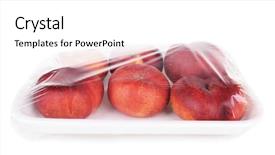  Presentation with food white - Slides with fooling around making silly faces background and a lemonade colored foreground