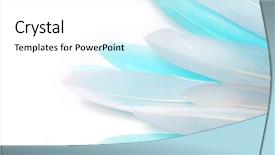  Presentation with carnival - PPT layouts with peafowl - blue and white feathers carnival background and a white colored foreground