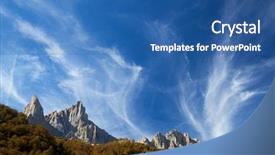  Presentation with france - Slide set with peak in lescun cirque asp background and a  colored foreground