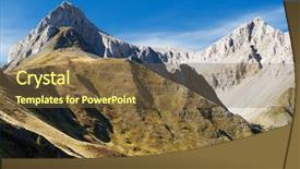  Presentation with france - Amazing slide deck having peaks in lescun cirque aspe backdrop and a  colored foreground