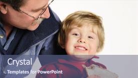  Presentation with focus - Amazing presentation theme having peanut butter jelly - lunchtime main focus is backdrop and a  colored foreground