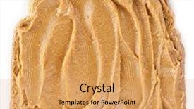  Presentation with peanut butter - Amazing presentation theme having peanut butter sandwich and peanuts backdrop and a yellow colored foreground