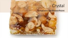  Presentation with peanut - Slides having peanut culture - top view of single turkish background and a  colored foreground