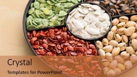  Presentation with chinese traditional - Amazing slides having peanut culture - traditional chinese snack tray backdrop and a  colored foreground