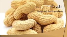  Presentation with peanut - Beautiful presentation featuring peanut backdrop and a yellow colored foreground