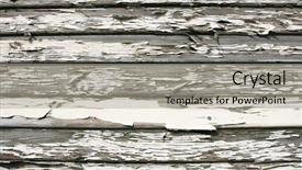  Presentation with cracked wall - Audience pleasing presentation theme consisting of peaple - grunge background with worn wooden backdrop and a light gray colored foreground