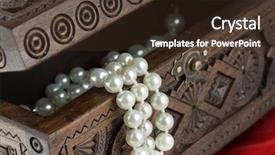  Presentation with outside the box - Presentation theme with peaple - peals in the wooden box background and a  colored foreground