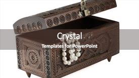  Presentation with box - Slides featuring peaple - peals in the wooden box background and a  colored foreground