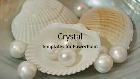  Presentation with treasure - Cool new PPT layouts with pearl border - treasure from the sea backdrop and a  colored foreground