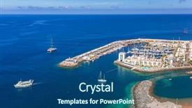  Presentation with puerto rico spanish fort - Cool new slides with pearl harbor - puerto de mogan town backdrop and a  colored foreground