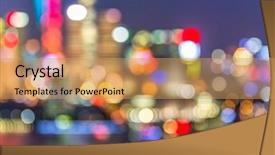  Presentation with china shanghai - Theme having pearl harbor - shanghai landscape china bokeh image background and a coral colored foreground