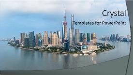  Presentation with pearl harbor - PPT layouts having pearl harbor - spectacular views of the bund background and a  colored foreground