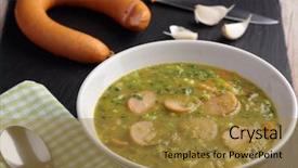  Presentation with dutch - Cool new presentation with peas - dutch pea soup snert backdrop and a gold colored foreground