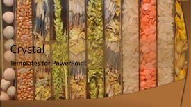  Presentation with events and decoration presentation - Slides enhanced with pease - kitchen decoration grits background background and a  colored foreground