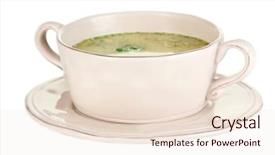  Presentation with hydroponics vegetables hydroponic vegetable - Beautiful theme featuring pease - nourishing soup with vegetables backdrop and a  colored foreground