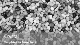  Presentation with bereavement - Cool new presentation design with pebble stones for a background backdrop and a gray colored foreground
