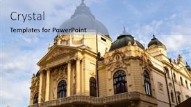  Presentation with county cork - Amazing PPT theme having pecs-in-baranya-county-hungary backdrop and a light blue colored foreground