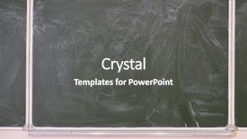  Presentation with airport boarding board - Audience pleasing PPT layouts consisting of pedagogics - image of a school board backdrop and a  colored foreground