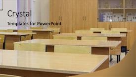  Presentation with school class arabic kids - Amazing PPT layouts having pedagogics - interior of a school class backdrop and a  colored foreground