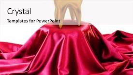  Presentation with golden - PPT theme featuring pedestal isolated on white background background and a white colored foreground