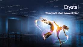  Presentation with heart beat - PPT layouts with pedia heart - moving to the beat mixed background and a ocean colored foreground