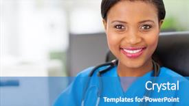  Presentation with african american - Audience pleasing PPT theme consisting of two elephants facing off in shallow river backdrop and a tawny brown colored foreground