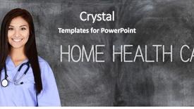  Presentation with working - Audience pleasing PPT theme consisting of pediatric nursing - nurse who is working her backdrop and a dark gray colored foreground