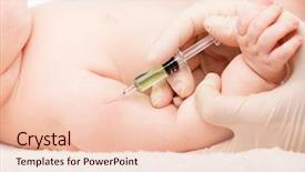  Presentation with occupational therapy - Colorful presentation theme enhanced with pediatric occupational therapy - close-up shot of pediatrician giving backdrop and a lemonade colored foreground